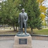 Омская область, фото отдыхающего в октябре