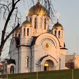 Река Волга, фото отдыхающего в октябре