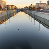 Река Волга, фото отдыхающего в октябре