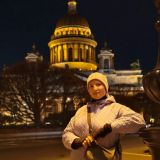 Ленинградская область, фото отдыхающего в октябре